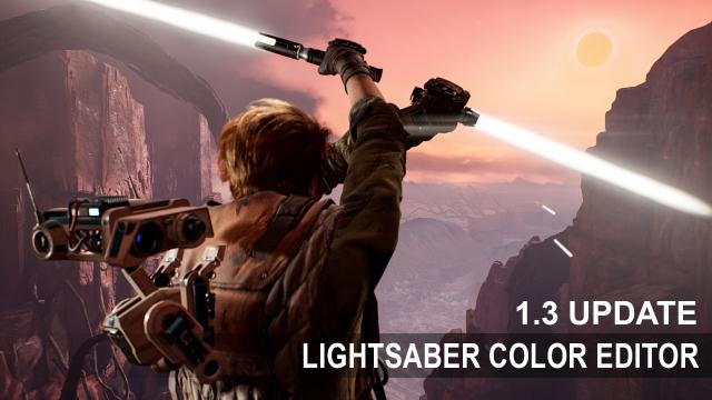 Lightsaber Color Editor for Star Wars Jedi: Fallen Order