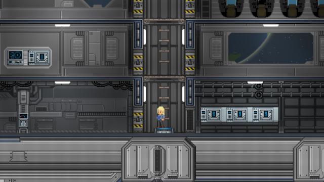 Human Spacecruiser version Gilgamesh for Starbound