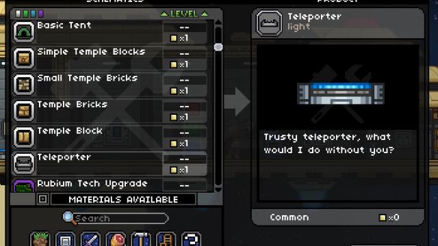 Creative Mode for Starbound