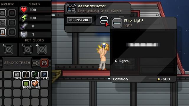 Деконструктор / Deconstructor для Starbound