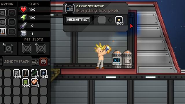 Деконструктор / Deconstructor для Starbound