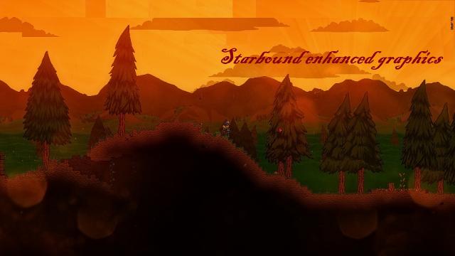 Enhanced graphics for Starbound