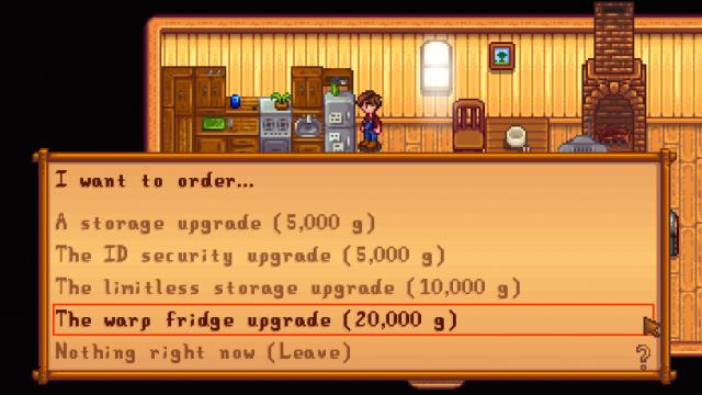 Expanded Fridge - for Stardew Valley