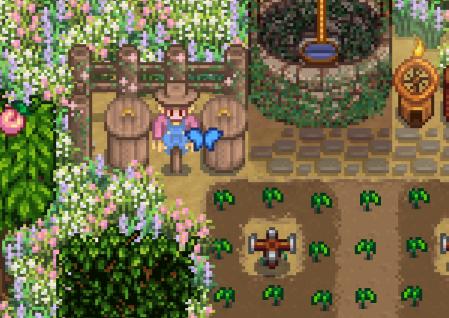 Flowery Fences for Stardew Valley