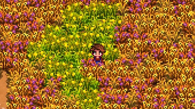 (CP) Flowery and not blue grass for Stardew Valley