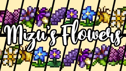 PPJA - Mizu’s Flowers for Stardew Valley