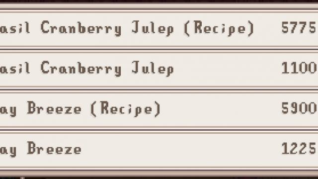 PPJA - Starbrew Valley_A Collection of New Alcoholic Drinks for Stardew Valley