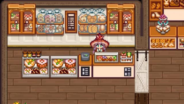 (CP) Hxw Bakery and Cafe Furniture для Stardew Valley