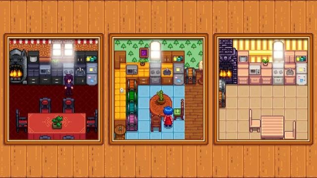 Elle's Kitchen Replacement для Stardew Valley