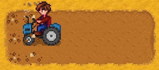 Tractor Mod for Stardew Valley