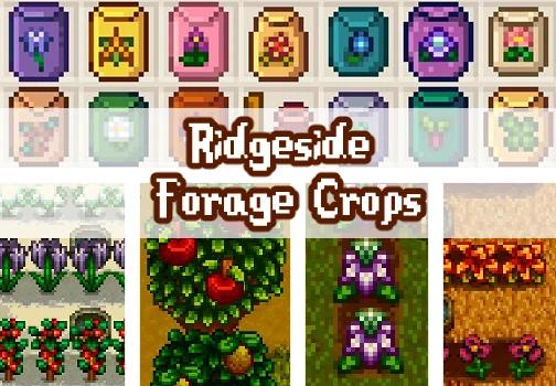 Ridgeside Forage Crops for Stardew Valley