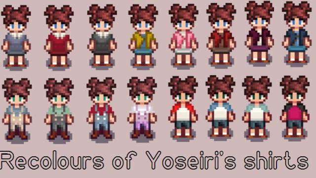 Missy’s Shirts - for Stardew Valley