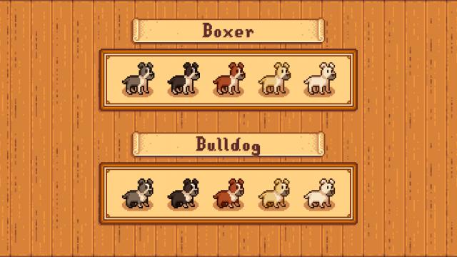 Elle’s Dog Replacements - for Stardew Valley