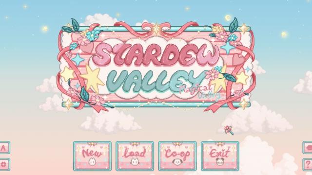 Magical Valley (Interface) для Stardew Valley