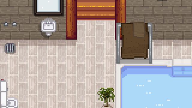 Mi’s Bathrooms Recolours - Реколор ванны для Stardew Valley