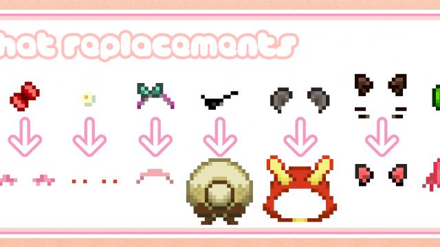 Cardcaptor Sakura Collection (Hair Hats Shirts and Skirts) for Stardew Valley