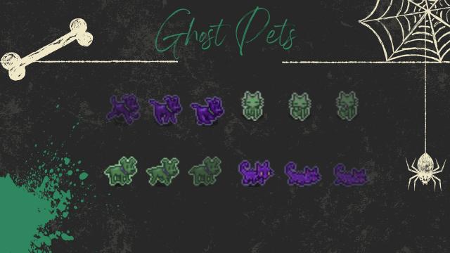 Ghost Pets for Alternative Textures