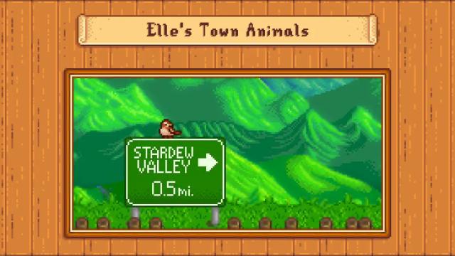 Elle's Town Animals для Stardew Valley