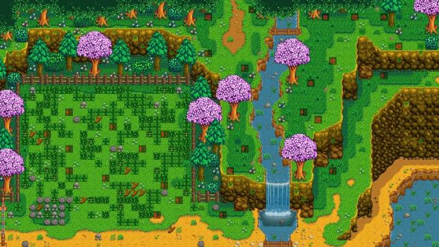 Explorable West Forest for Stardew Valley