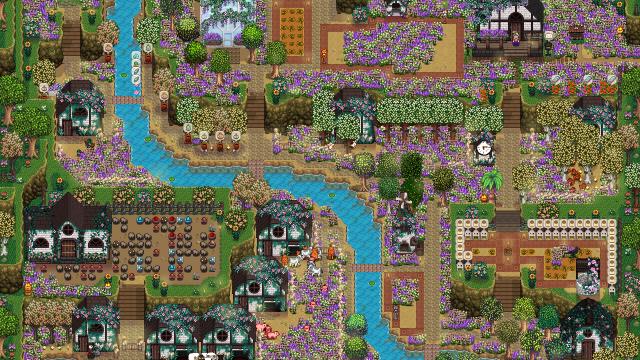 Content Patcher Version Flower Valley - Town and Farm Buildings ReDesign for Stardew Valley