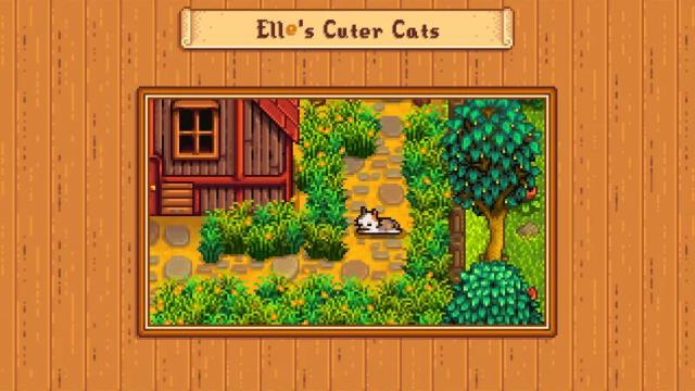 Elle's Cuter Cats для Stardew Valley