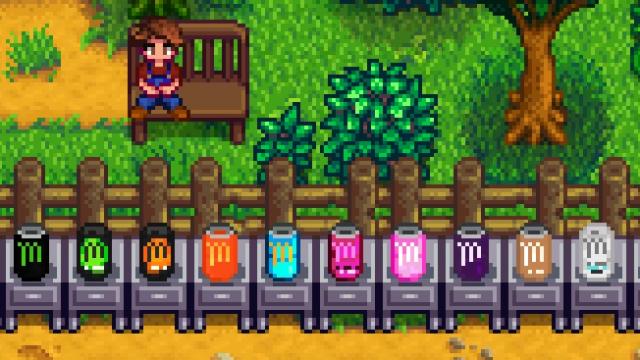 Monster Energy Drinks для Stardew Valley