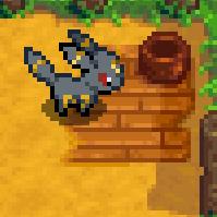 Umbreon Cat Replacer - for Stardew Valley