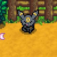 Umbreon Cat Replacer - for Stardew Valley