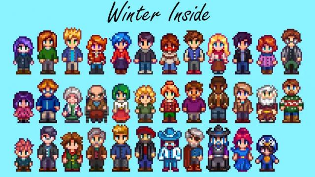 Seasonal Outfits - Slightly Cuter Aesthetic для Stardew Valley