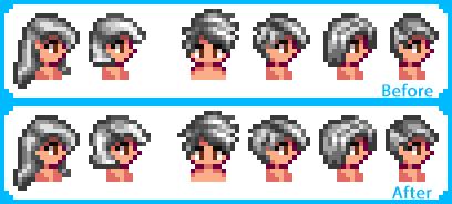 Improved and New Hairstyles для Stardew Valley