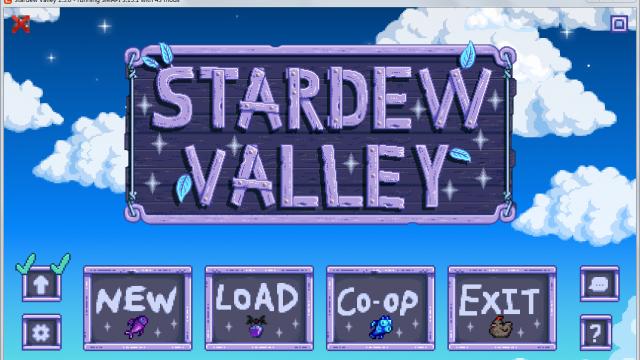Starry Night Interface для Stardew Valley