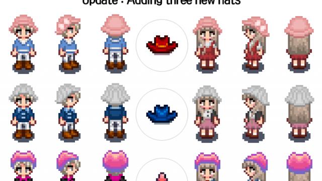 Coii’s All Hats Pack - Пак шапок для Stardew Valley