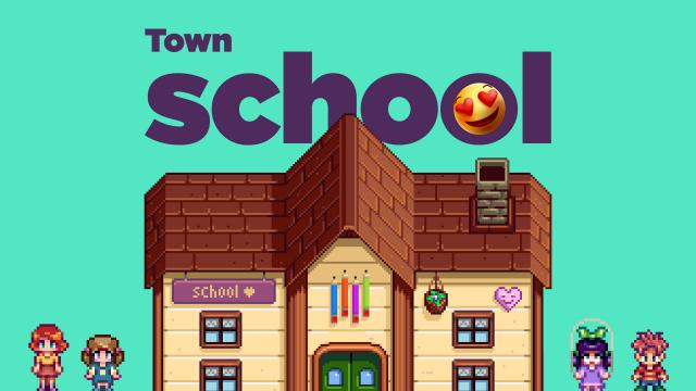 Городская школа / Town School для Stardew Valley