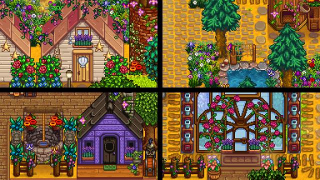 House and building customisation - Content Patcher for Stardew Valley