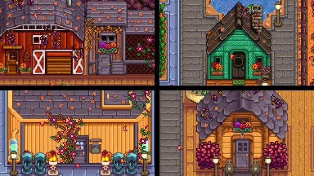 House and building customisation - Content Patcher для Stardew Valley