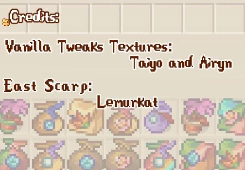 ZH's Vanilla Tweaks Patch - East Scarp for Stardew Valley