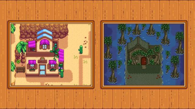 Elle's Town Buildings for Stardew Valley