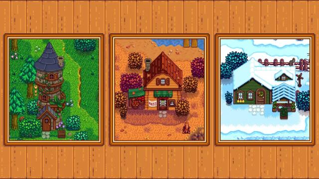 Elle's Town Buildings for Stardew Valley