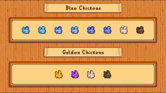 Elle's Cuter Coop Animals для Stardew Valley