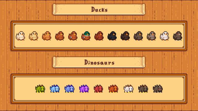 Elle's Cuter Coop Animals для Stardew Valley