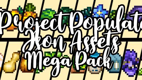 Project Populate JsonAssets Content Pack Collection для Stardew Valley