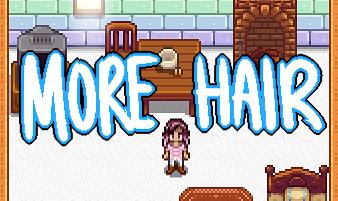 More Hairstyles - for Stardew Valley