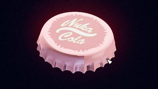 Nuka cola Bottlecap Creditstick for Starfield