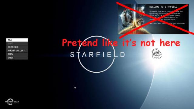 Baka No Message Of The Day for Starfield