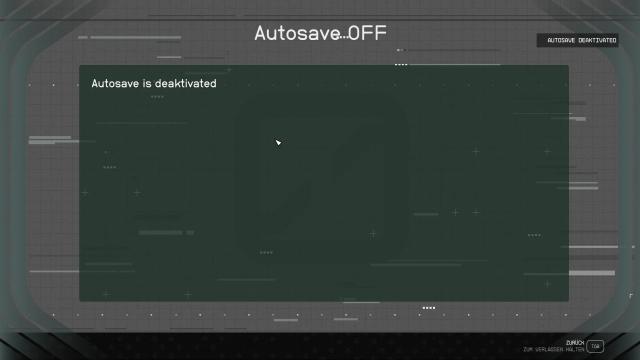 Autosave для Starfield