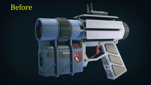 Not A Toy Solstice Weapon Retexture для Starfield