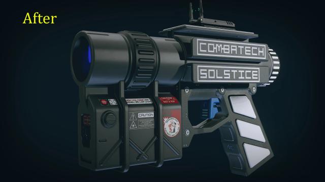 Not A Toy Solstice Weapon Retexture для Starfield