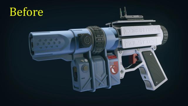 Not A Toy Solstice Weapon Retexture для Starfield