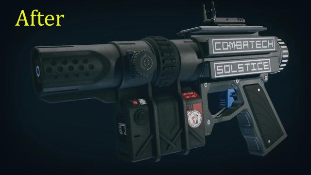 Not A Toy Solstice Weapon Retexture для Starfield