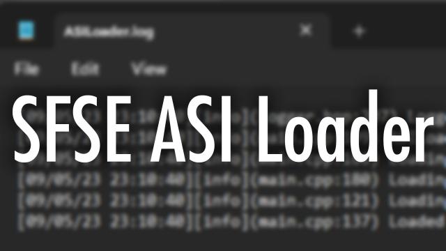 SFSE ASI Loader